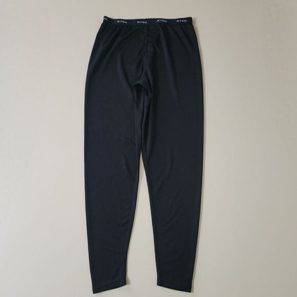 XTEK Women's Black Performance Long Sleeve Base Layer Long Underwear Pant - Picture 1 of 8